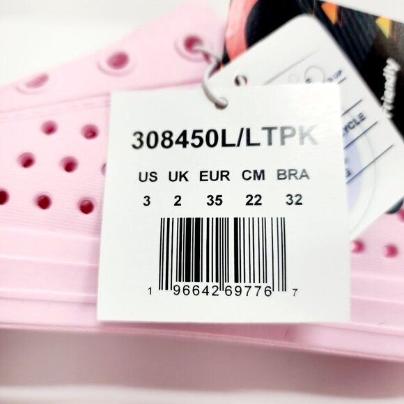 Skechers kids Foamies Machine Washable Pink Slip-On Shoes Size 3 - Picture 5 of 13